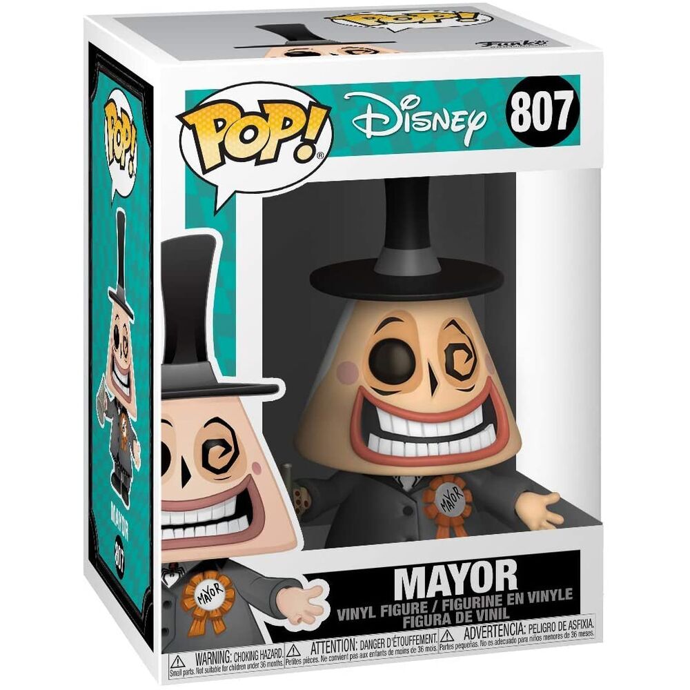 Figura POP Disney Pesadilla Antes de Navidad Mayor with Megaphone 5 + 1 Chase