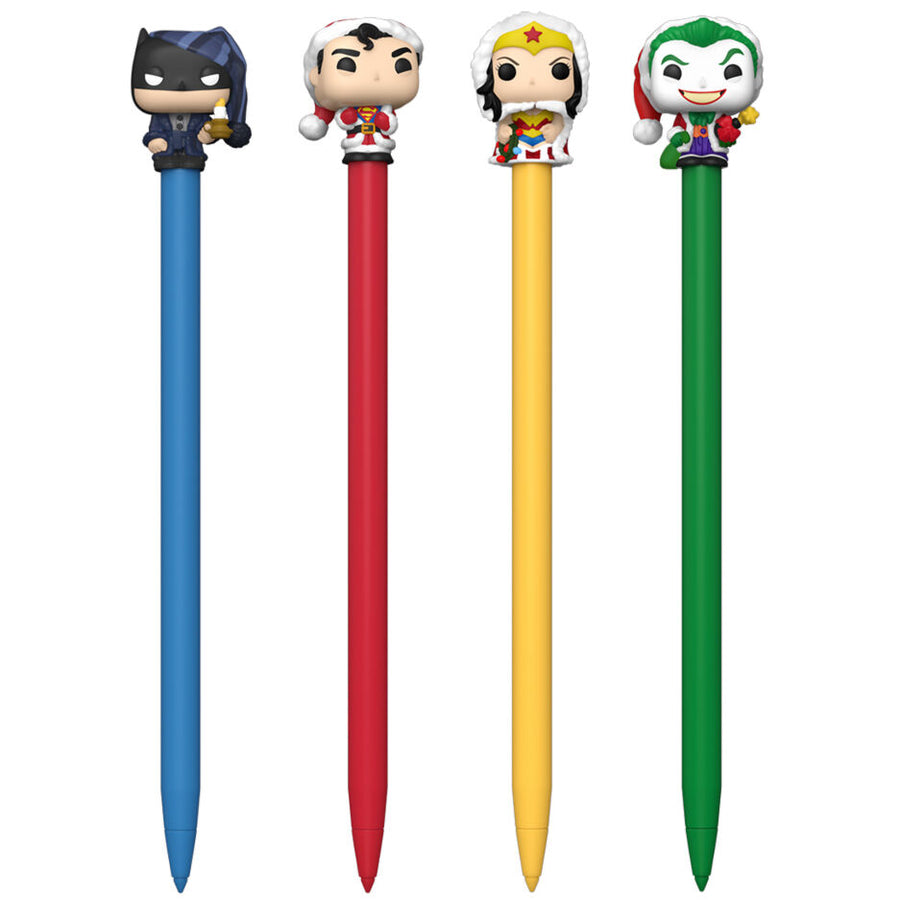 Boligrafo Toppers DC Comics Holiday Super Heroes surtido