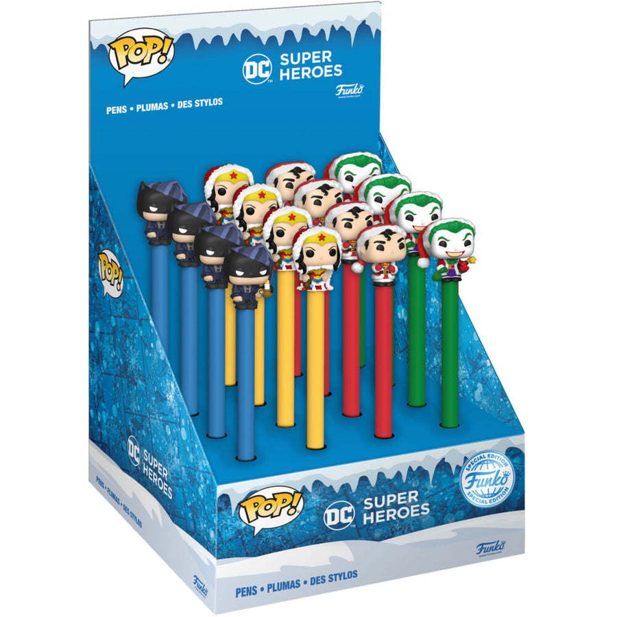 Boligrafo Toppers DC Comics Holiday Super Heroes surtido