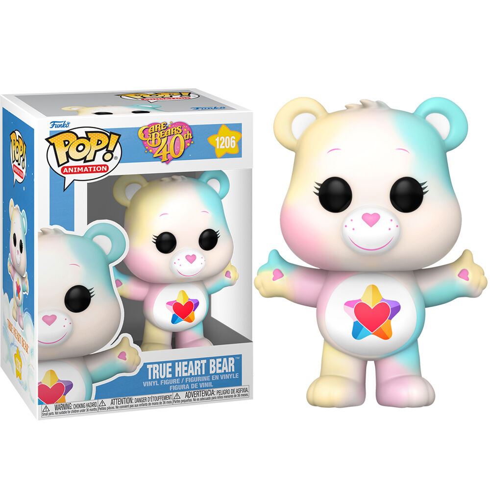 Figura POP Care Bears 40th Anniversary True Heart Bear 5 + 1 Chase
