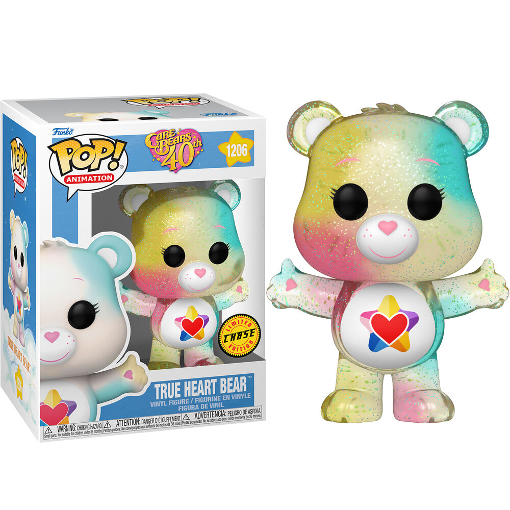 Figura POP Care Bears 40th Anniversary True Heart Bear 5 + 1 Chase