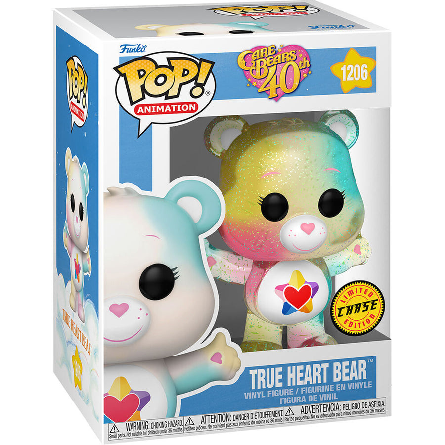 Figura POP Care Bears 40th Anniversary True Heart Bear 5 + 1 Chase
