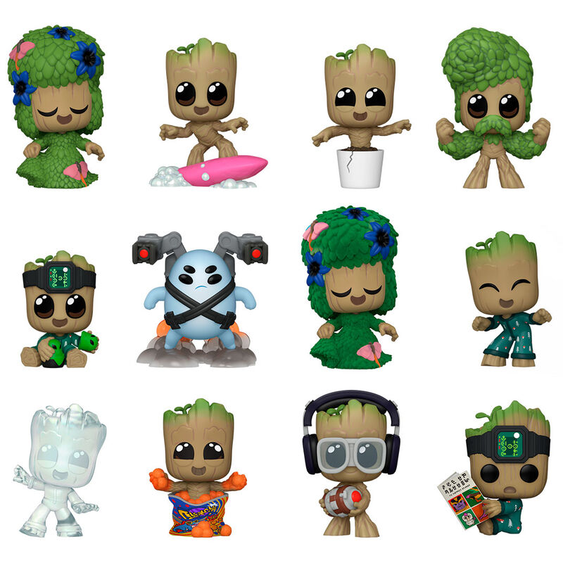 Figura Mystery Minis Marvel I am Groot surtido