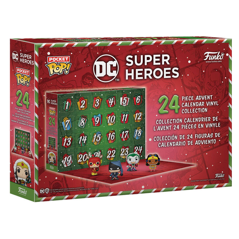 Calendario adviento DC Comics