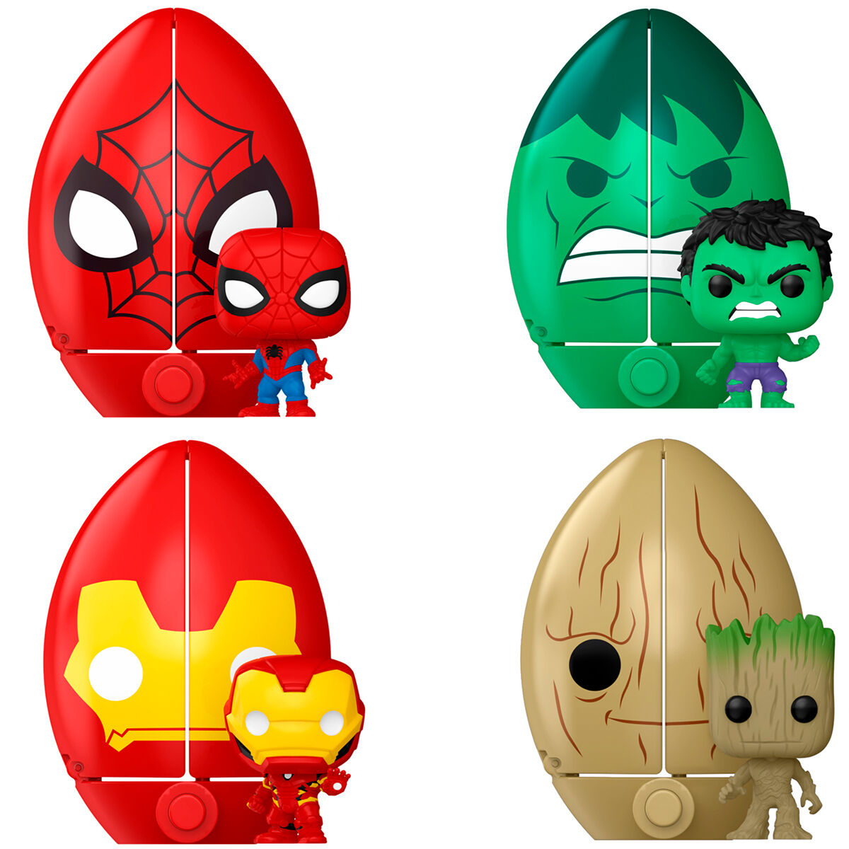 Figura huevo Pocket POP Marvel surtido