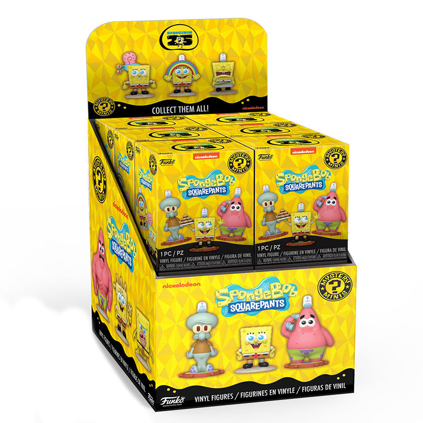 Figura Mystery Mini Bob Esponja surtido