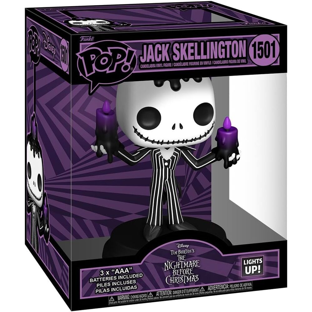 Figura POP Super Disney Pesadilla Antes de Navidad luz