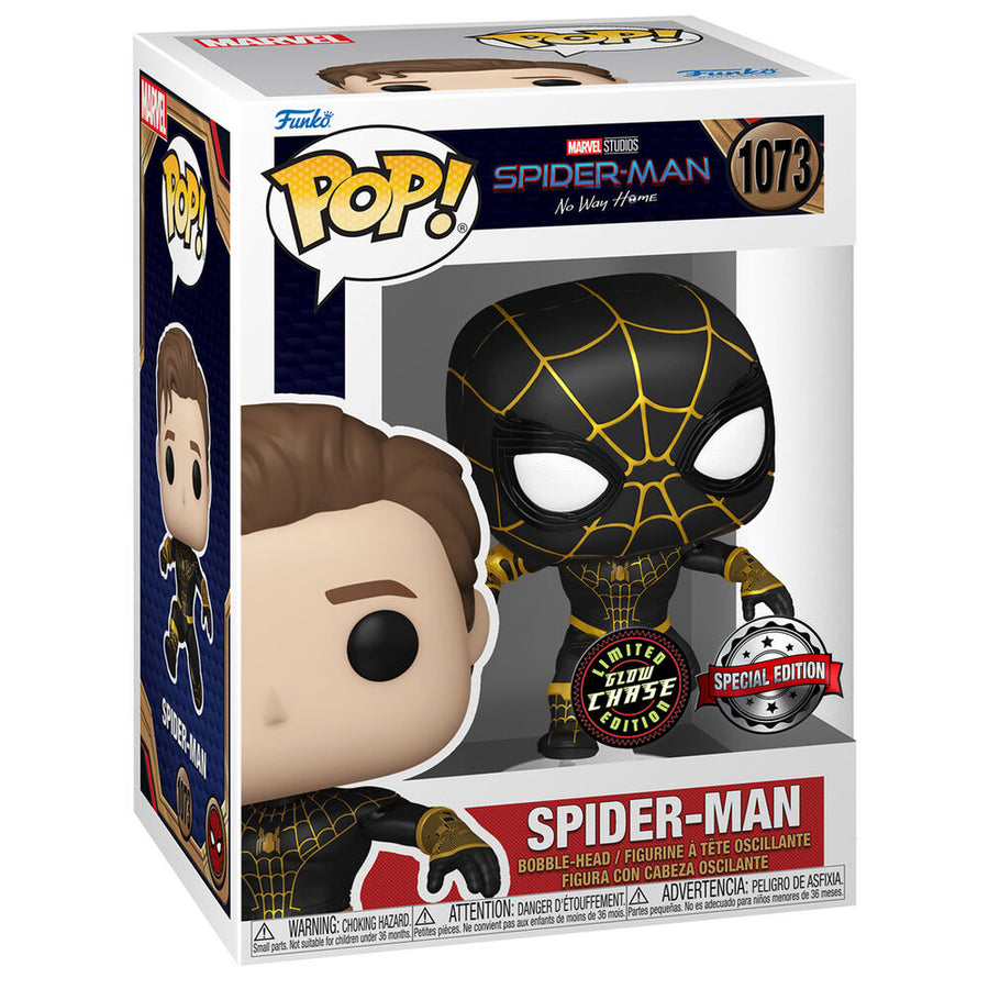 Figura POP Marvel Spiderman No Way Home Spider-Man Exclusive 5 + 1 Chase