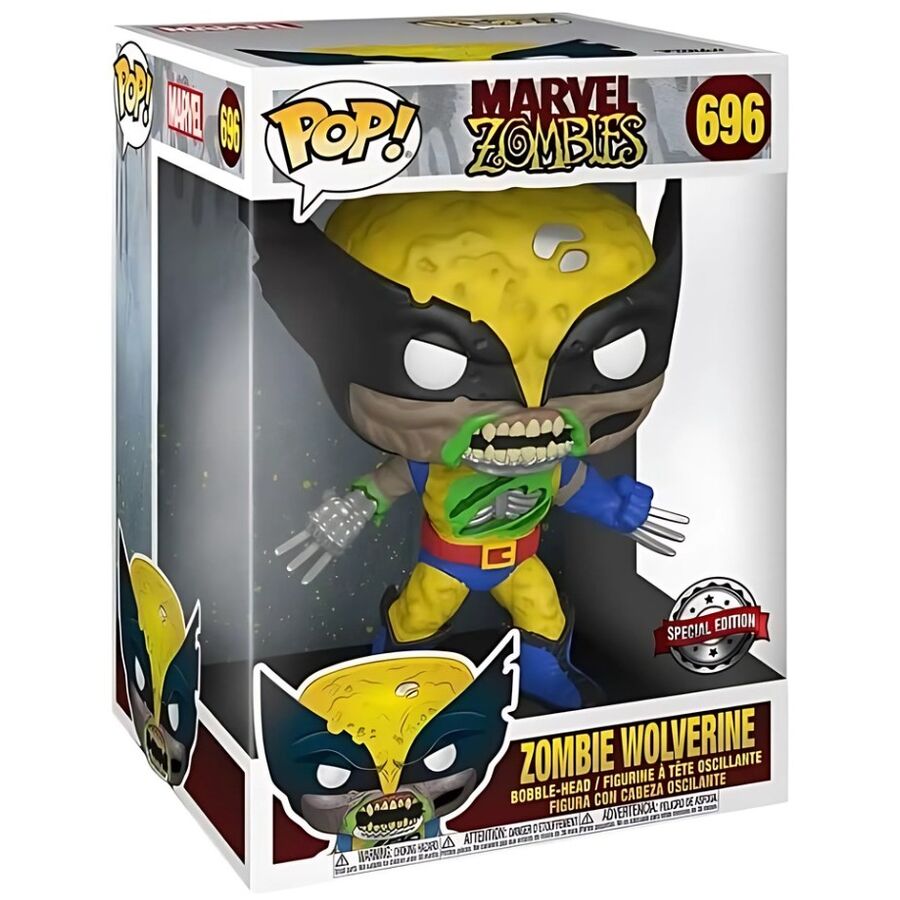 Figura Marvel Zombies - Zombie Wolverine Exclusive 25cm
