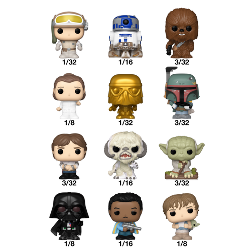 Figura Mystery Bitty POP Star Wars surtido