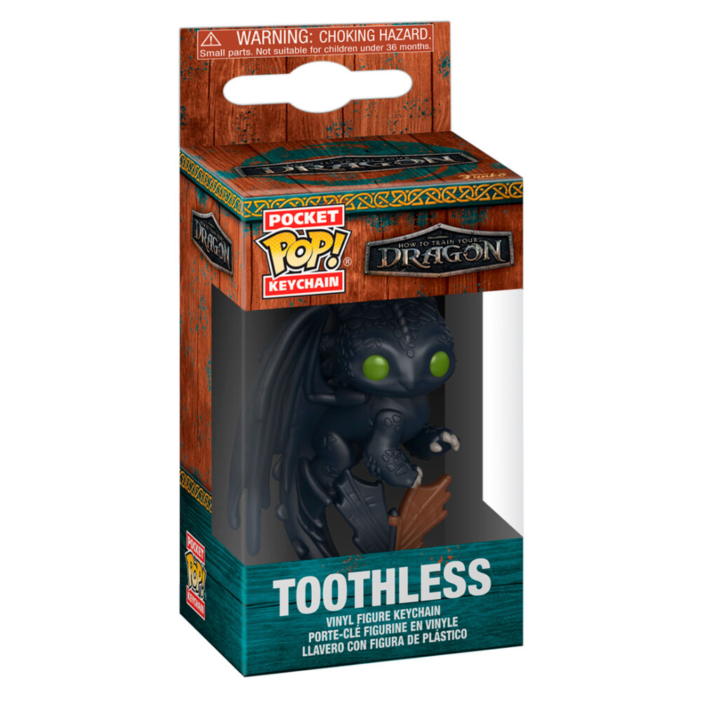 Llavero Pocket POP Como Entrenar a Tu Dragon Desdentao