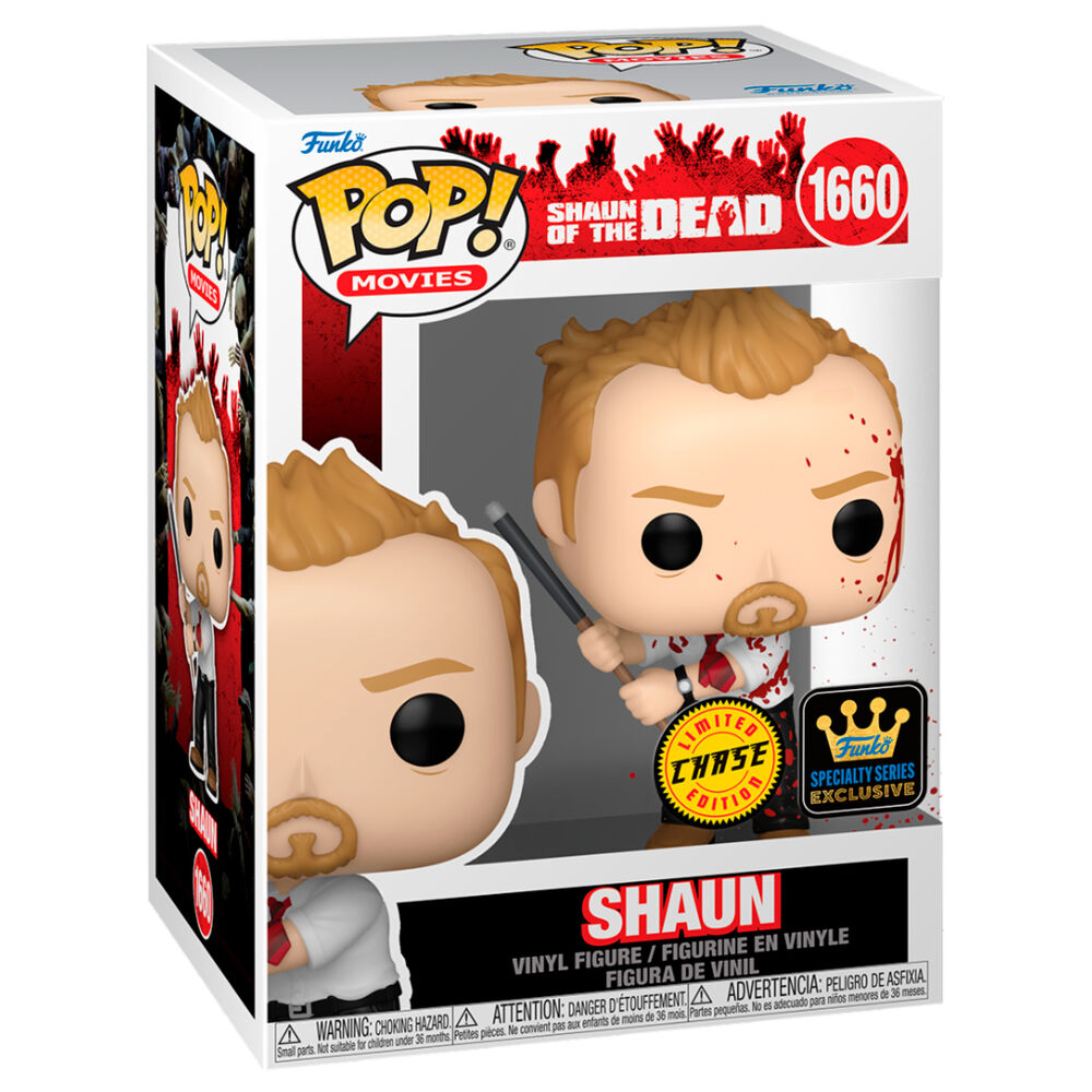 Figura POP Zombies Party Shaun Exclusive 5 + 1 Chase