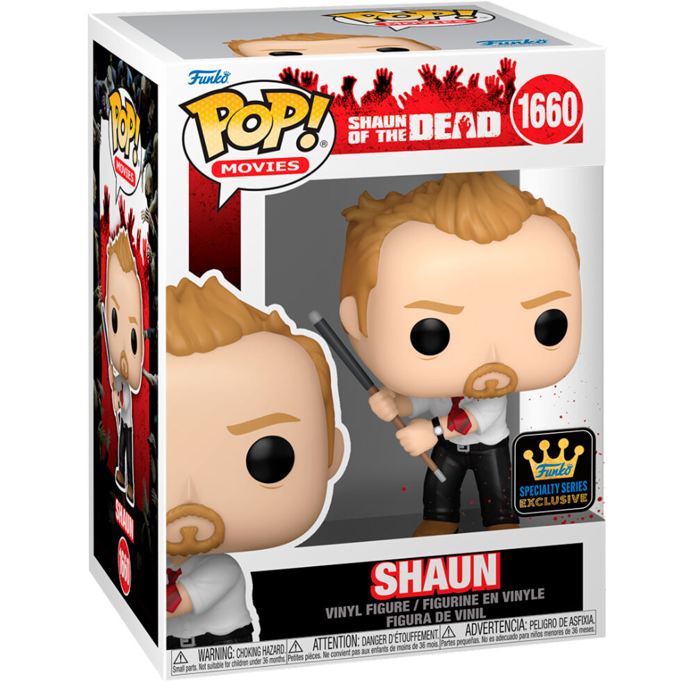 Figura POP Zombies Party Shaun Exclusive 5 + 1 Chase