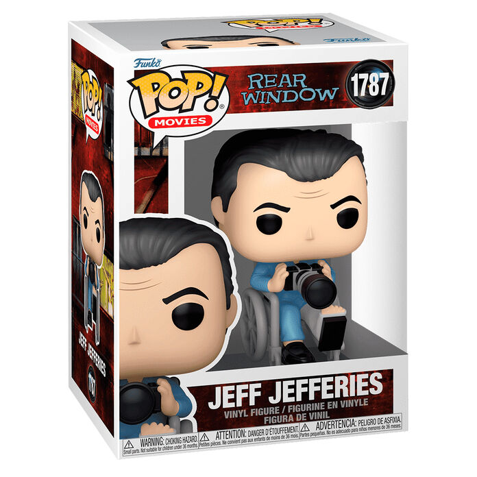 Figura POP La ventana indiscreta Jeff Jefferies