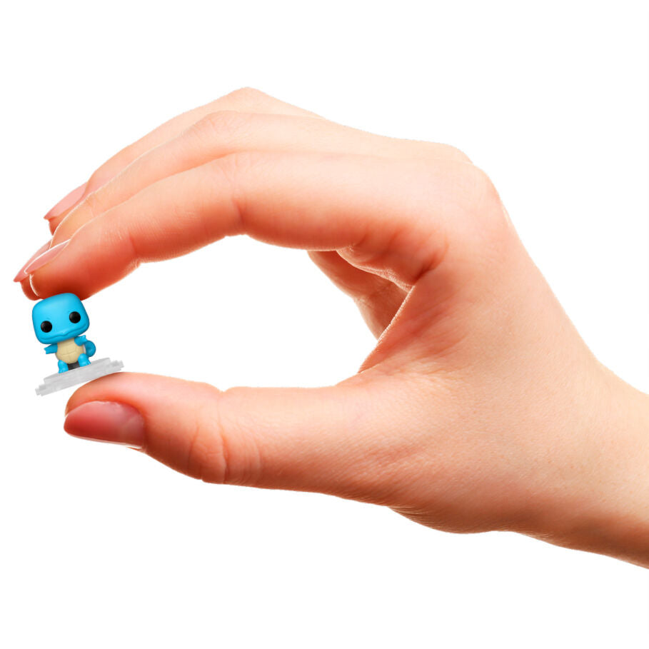 Blister 4 figuras Bitty POP Pokemon Squirtle