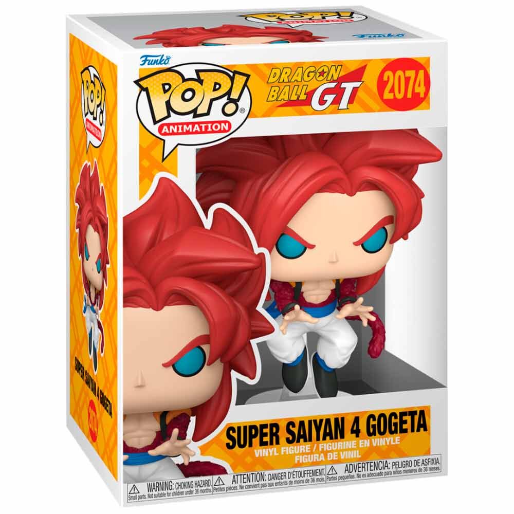 Figura POP Dragon Ball GT Super Saiyan 4 Gogeta 5 + 1 Chase
