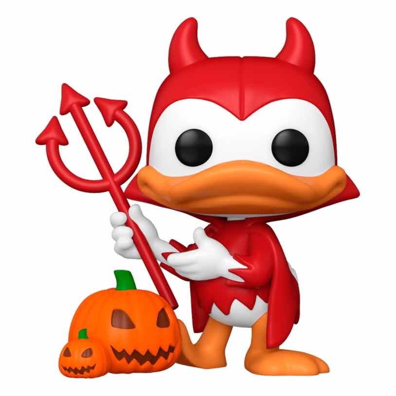 Figura POP Disney Mickey and Friends Devil Donald with Pumpkin 5 + 1 Chase Exclusive