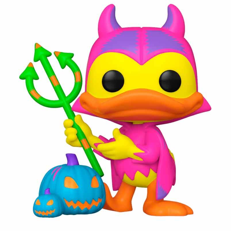 Figura POP Disney Mickey and Friends Devil Donald with Pumpkin 5 + 1 Chase Exclusive
