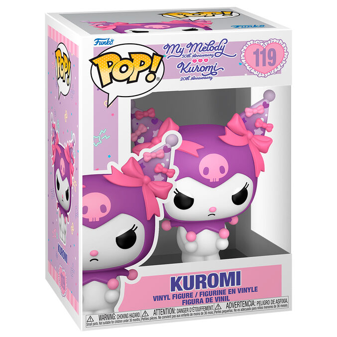 Figura POP Hello Kitty 20th Anniversary Kuromi Grumpy