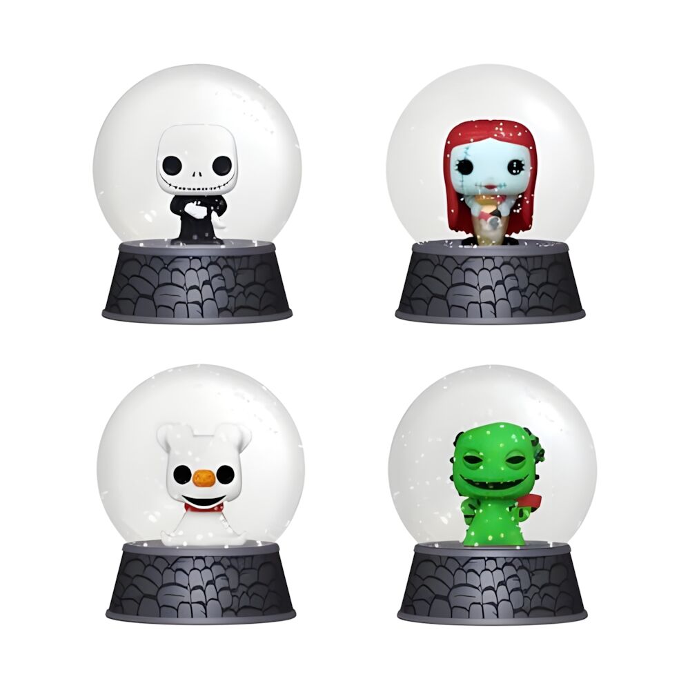 Figura Mystery Mini Bola de Nieve Disney Pesadilla Antes de Navidad surtido
