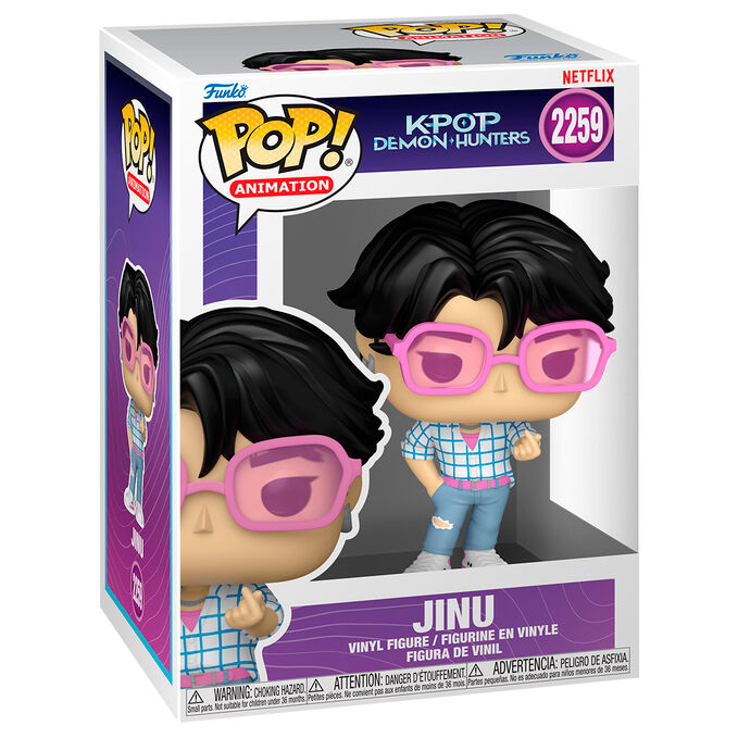Figura POP Kpop Demon Hunters Jinu 5 + 1 Chase