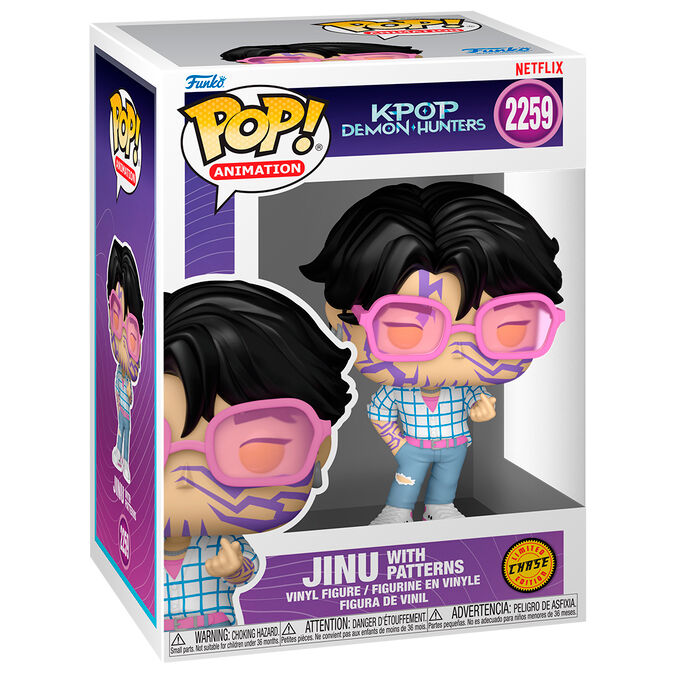 Figura POP Kpop Demon Hunters Jinu 5 + 1 Chase