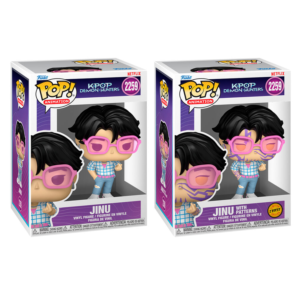 Figura POP Kpop Demon Hunters Jinu 5 + 1 Chase