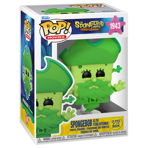 Figura POP Bob Esponja Una Nueva Aventura Pirata SpongeBob as the Flying Dutchman