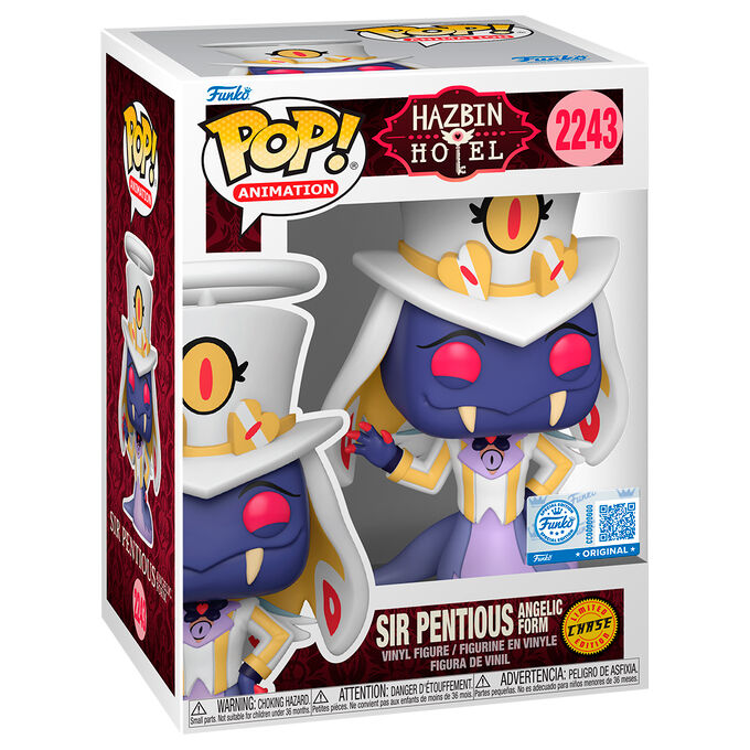 Figura POP Hazbin Hotel Sir Pentious Exclusive 5 + 1 Chase