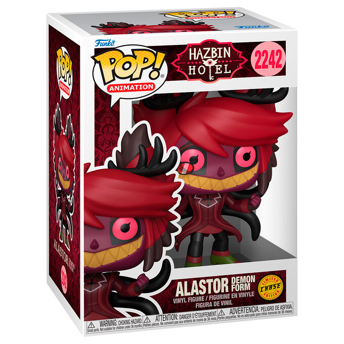 Figura POP Hazbin Hotel Alastor 5 + 1 Chase