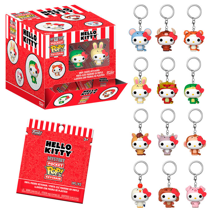 Llavero Pocket POP Hello Kitty surtido