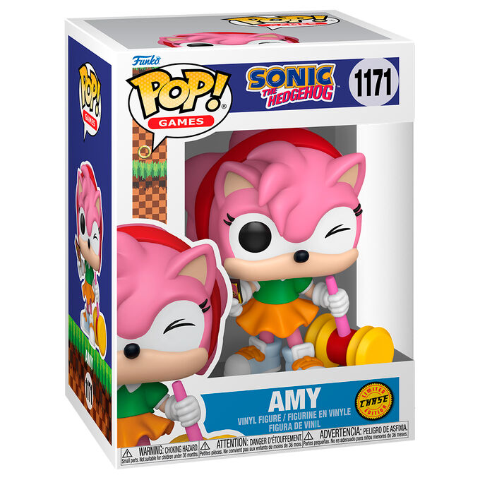 Figura POP Sonic The Hedgehog Amy 5 + 1 Chase