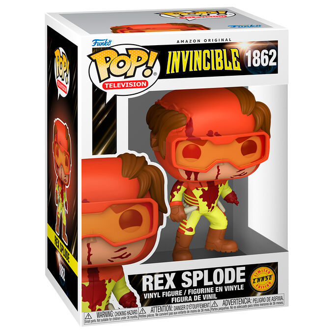 Figura POP Invincible Rex Splode 5 + 1 Chase