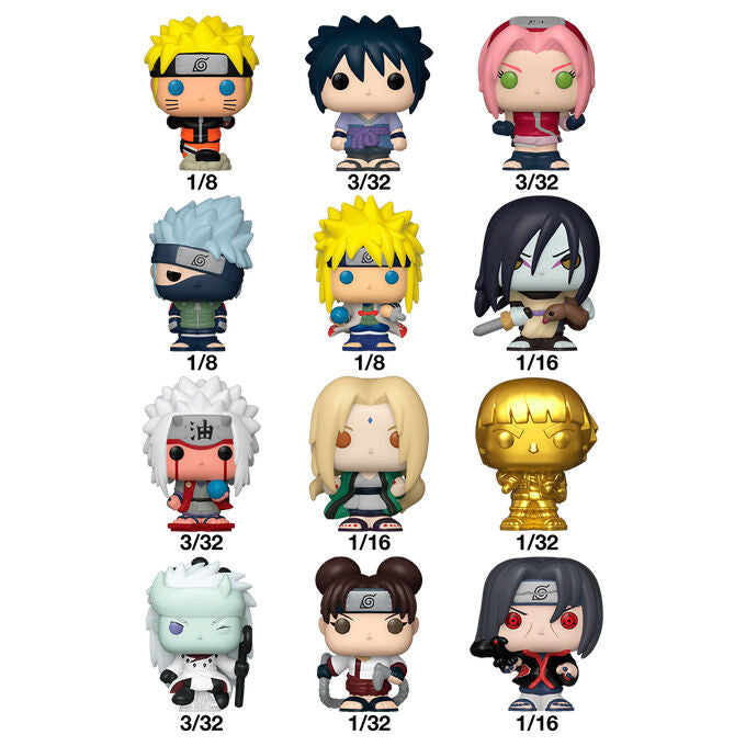 Figura Mystery Bitty POP Naruto Shippuden surtido