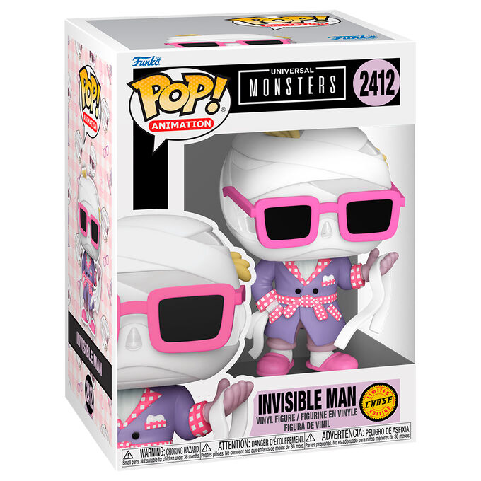 Figura POP Universal Monsters Invisible Man 5 + 1 Chase