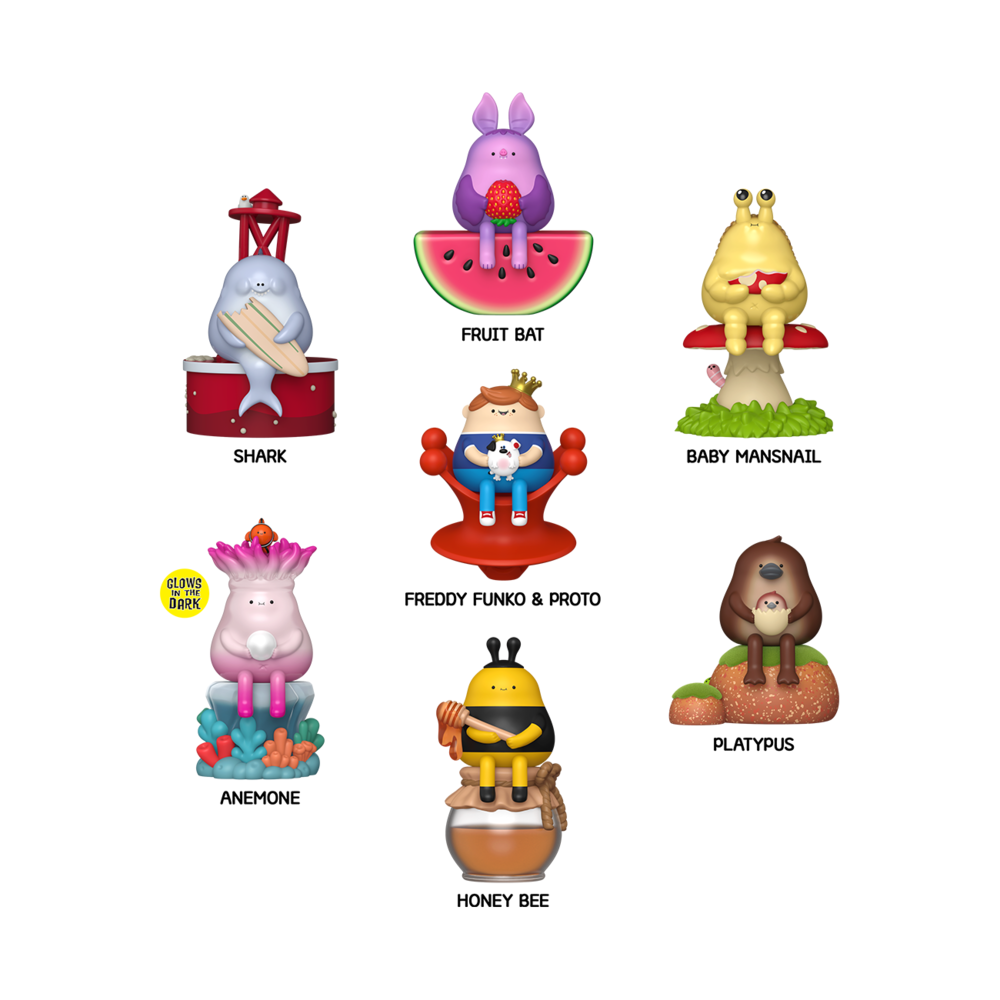 Figura vinyl Blind Box Animal Afternoon Blonks surtido