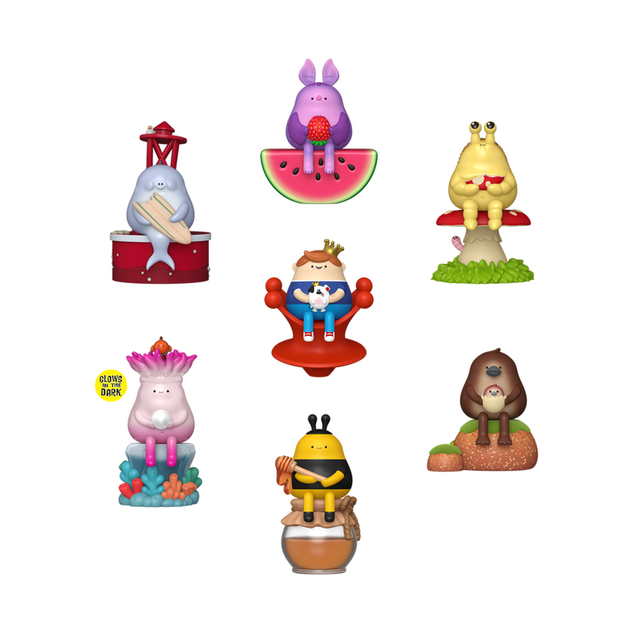 Figura vinyl Blind Box Animal Afternoon Blonks surtido