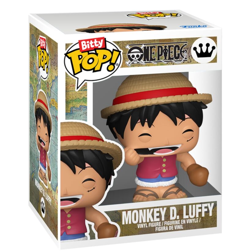 Blister 2 figuras Bitty POP One Piece Luffy & Nami