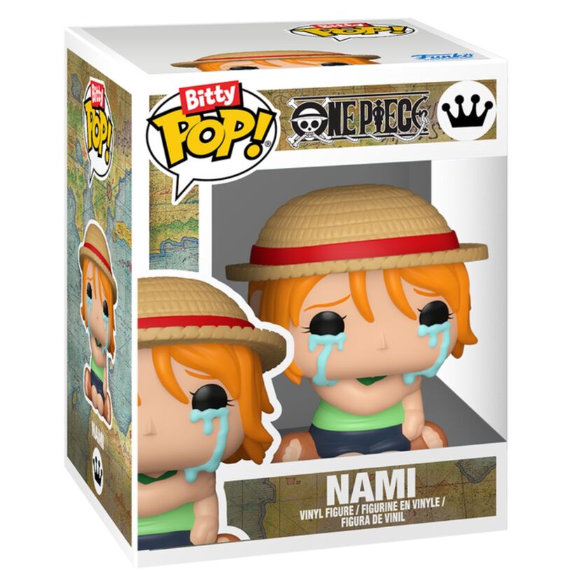 Blister 2 figuras Bitty POP One Piece Luffy & Nami