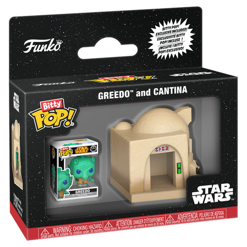 Figura Bitty POP Town Star Wars Greedo and Cantina