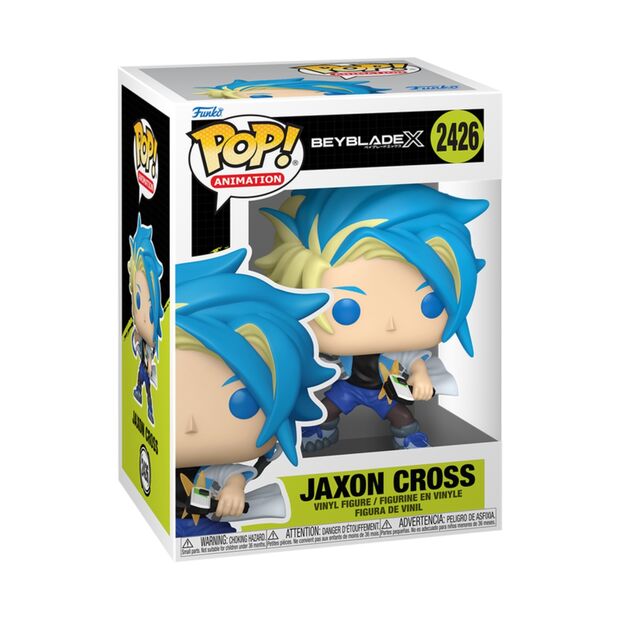 Figura POP Beyblade X Jaxon Cross 5 + 1 Chase