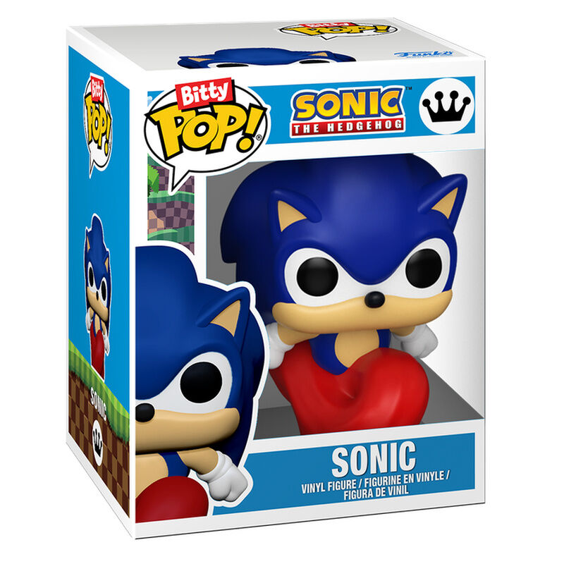 Blister 2 figuras Bitty POP Sonic The Hedgehog Sonic & Amy Rose