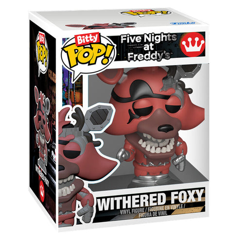 Blister 2 figuras Bitty POP Five Nights at Freddys Withered Foxy & Marionette