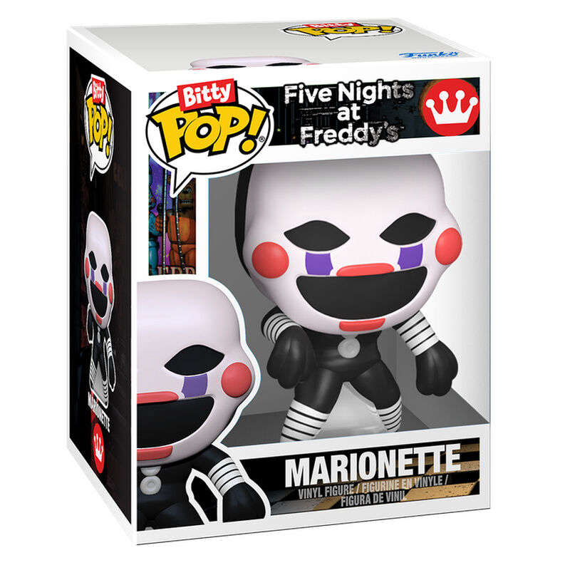 Blister 2 figuras Bitty POP Five Nights at Freddys Withered Foxy & Marionette