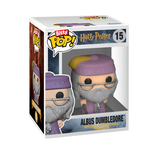 Blister 2 figuras Bitty POP Harry Potter Dumbledore & Voldemort