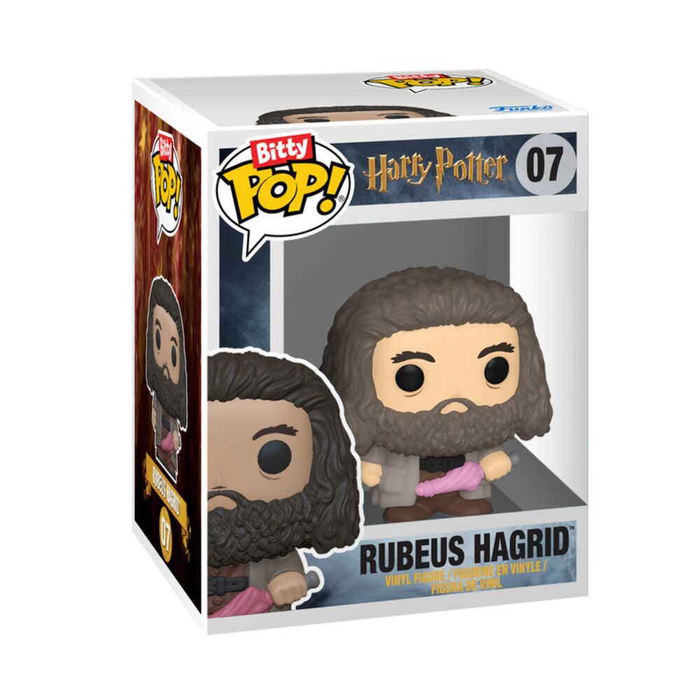 Blister 2 figuras Bitty POP Harry Potter Hagrid & Dobby