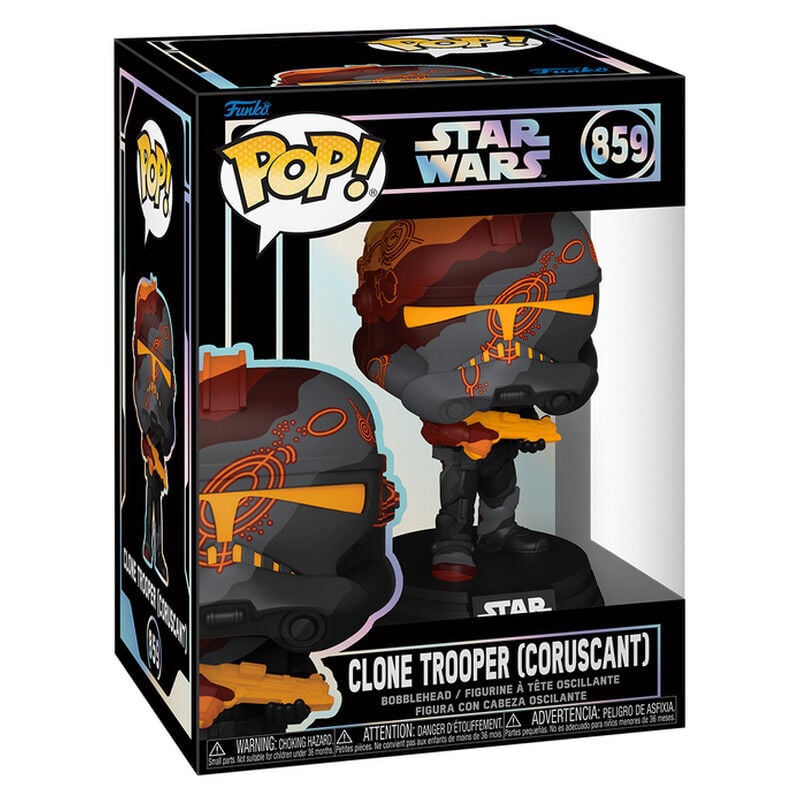 Figura POP Star Wars Clone Trooper Coruscant