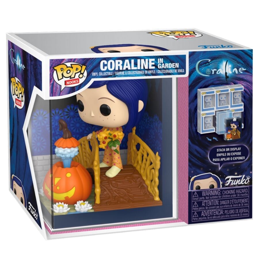 Figura POP Nooks Coraline - Coraline in the Garden