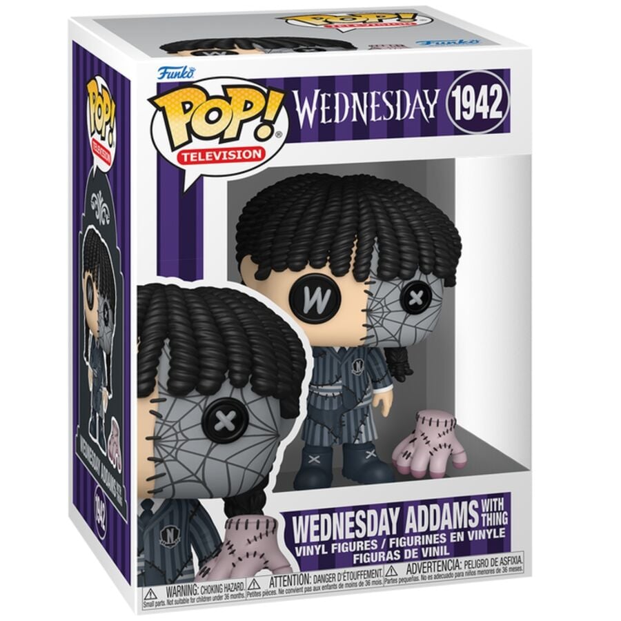 Figura POP Miercoles Wednesday Addams with Things