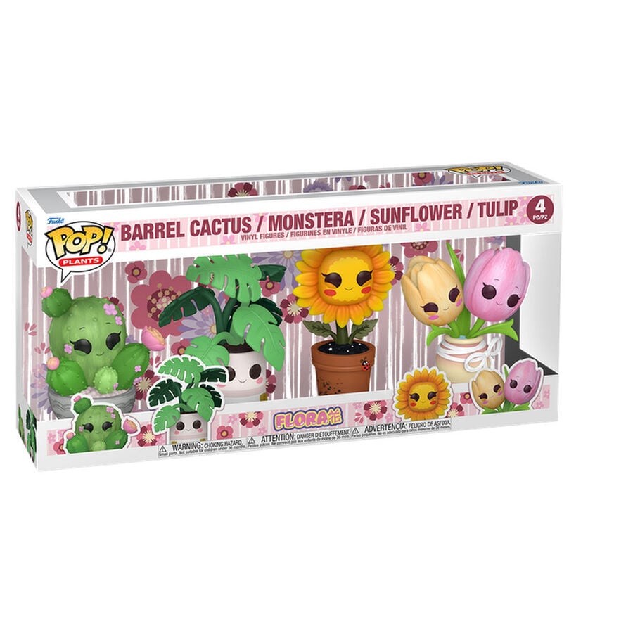 Blister 4 figuras POP Disney Pesadilla Antes de Navidad